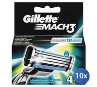 10x Bundle Gillette Ricambi Mach3 4 Pezzi