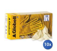 10x Bundle Guanti Ico Globell 8,5-La 100 Lattice