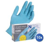 10x Bundle Guanti Ico Tulip 9,5 Xl X100 Lattice