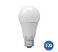 10x Bundle Lampadina Led Opale Goccia 5.5W E 27 =40W Eldx2