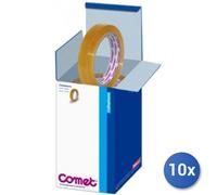 10x Bundle Nastro Adesivo Trasparente 15X66 Mt. Tesa Cellophan