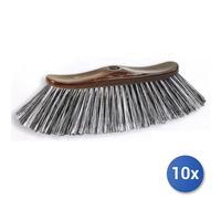 10x Bundle Pavone Scopa Lusso Grigia Art.0011