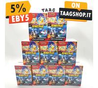 10x BUNDLE POKEMON SCINTILLE FOLGORANTI SEALED ITA 6 BUSTINE FAST SHIP 24 H