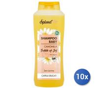 10x Bundle Splend'Or Shampoo 750 Ml. Baby Camomilla