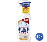 10x Bundle Viakal Acciaio 470 Ml. Trigger Made In Italy