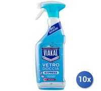 10x Bundle Viakal Doccia Trigger 470 Ml. Anticalcare Express Made In Italy