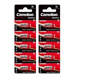 10x CAMELION LR1 Batterie Alkaline 1,5V Coin Cell/Button Longlife E90 MN9100