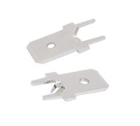10X CAPICORDA INSERTO DA SALDARE 6.3 terminale saldatura connettore pcb DJ611