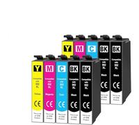 10X Cartucce Compatibili per Epson 502XL per Expression Home XP-5100 XP-5105 XP-5150 XP-5155 Workforce WF-2860 WF-2865 WF-2880 WF-2885 (15 Pezzi: 4 Nero, 2 Ciano, 2 Magenta, 2 Giallo)