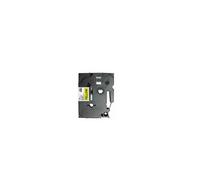 10x Cassette Nastro Laminato Nero su Giallo 12mmX8m per Brother TZ-631/TZe-631