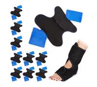 10x Cavigliera Termica Fasciatura per Caviglia Ice Pack Regolabile Caldo Freddo