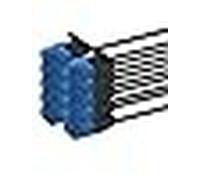 10x Cavo Rete Cat.6 Slim 3m Nero Patch Ethernet 1000Mbps RJ45 Diametro Ridotto