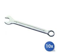 10x Chiave Maurer Combinata Cromo Vanadio Mm 17