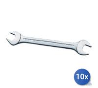 10x Chiave Maurer Fissa Cromo Vanadio Mm 10X11