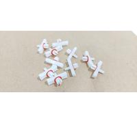 10X CLIP MOLLETTA MODANATURA ORIGINALE ADATTO A AUDI 80 VW GOLF I JETTA I
