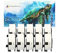 10x Compatibile Rotolo DK-11203 17mm x 87mm Etichette per raccoglitore, classificatore (Etichetta per rotolo: 300) per Brother P-Touch QL-500 550 570 700 710W 720NW 800 810W 820NWB 1050 1100 1110NWB