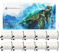 10x Compatibile Rotolo DK-11241 102mm x 152mm Etichette adesive (Etichetta per rotolo: 200) per Brother P-Touch QL-1050, QL-1060N, QL-1100, QL-1110NWB Stampante per Etichette, Nastro in Carta