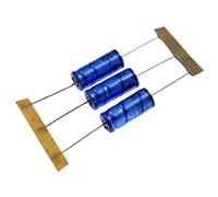 10x Condensatore Elko assiale 100µF 63V | Condensatore elettrolitico fino a 125°C | 100uF Condensatore elettrolitico Vishay