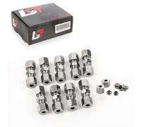 10x Connettore Rapido Tubazione Del Freno 4,75 MM 3/16 " Senza Chiarore per Jeep