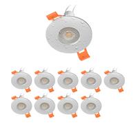 10x cornice per l'installazione a soffitto del bagno ERID antiumidità IP44