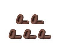 10x Cuscinetti Auricolari Memory Foam Earpads Cover Ear Pads di Ricambio per ATH M50X Adatto per M40X M30X M20 Marrone