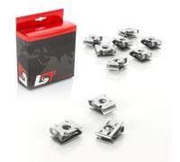 10x Dado a Scatto Paraurti Anteriore per Audi A4 RS4 Quattro 8K