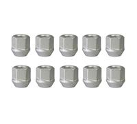 10x Dado ruota aprire M12x1.5 conico 60° 22mm | dimensione della chiave inglese 17mm compatibile con Chevrolet Aveo T3 Beat M3 Matiz M2 Sonic T3 Spark