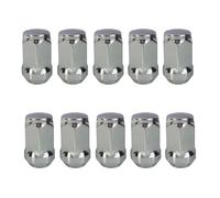 10x Dado ruota M12x1.25 conico chiuso 60° 34mm | dimensione della chiave inglese 17mm compatibile con Vauxhall Agila I