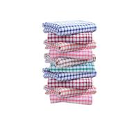 10x Dish Towels Dishwashing Rags Portable Hand Towels for Kitchen Dorm Hotel