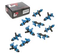 10x Doppio Rubinetto di Arresto Connettore Irrigazione Pezzo-T Ø 17x16x17 MM