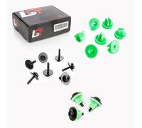 10x Dübelmuttern Viti Cappuccio Deflettore Pioggia Clip Set per Ford Mondeo II