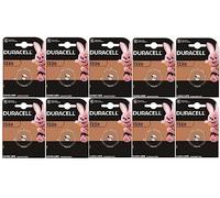 10X Duracell 1220 (10 Blister Da 1 Batteria) 10 Pile (CR1220)