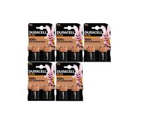 10X Duracell 9V Plus 6LR61/MN1604 Alcalina (5 Blister Da 2 Batterie) 10 Pile