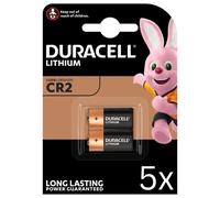 10X DURACELL Batteria Fotografia CR2 Ultra Litio 3V / 850mAh (5X 2 Confezione)