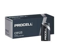 10X Duracell Procell CR123 Litio 3V Batteries Alta Potenza Industriale