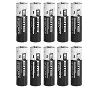 10x EEMB ER14505 Batteria AA, 3,6 V al litio cloruro di tionile (Li-SOCL₂) Pile monouso LS14500 2600 mAh Batteria