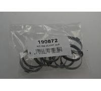 10x Fascetta di serraggio crimpato Morsetto a orecchio singolo 190872 LÖBRO