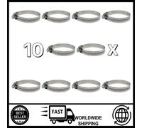 10x Fascetta Jubilee 45-60mm SS304 Fascetta A Molla