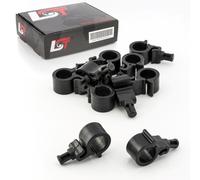 10x Ferma Tubo Condotta 16mm Supporto per Micro-Drip-System 360° Irrigazione