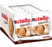 10x Ferrero Nutella Biscuits gr304 Biscotti Ripieni alla Nutella 10x304gr