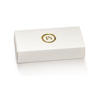 10X FIBRA BIANCO 18 12x5x3 cm Scatola Cassetto Portaconfetti COMPLEANNO 18IK