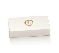 10X FIBRA BIANCO CRESIMA 12x5x3 cm Scatola Cassetto Portaconfetti 18IK