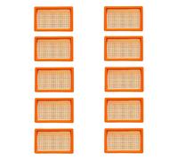 10x Filtro Piatto Per KÄRCHER Come 2.863-005.0 MV 4 5 6 P WD4 Premium SET