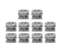 10x for LINCOLN MKZ for Mercury for Sable for Montego Gonna Lato Davanzale Rocker Pannello Modanatura Copertura Pinze Spille Fermo 6G1Z5410182A