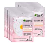 10x Garnier SkinActive Maschera in Tessuto Hydra Bomb Camomilla - 2 Confezioni da 5 Maschere Monouso