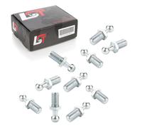 10x Giunto Sferico Perno Gas M10 Filetto 10mm Testa DIN71803 per Daihatsu