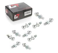 10x Giunto Sferico Perno Molle a Gas M6 Filetto 10mm Testa DIN71803 per Ford