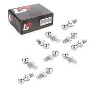 10x Giunto Sferico Perno Molle a Gas M6 Filetto 10mm Testa DIN71803 per Opel Pkw