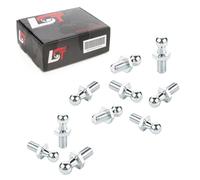 10x Giunto Sferico Perno Molle a Gas M8 Filetto 10mm Testa DIN71803 per Opel