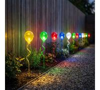 10x Harms Lampada Solare LED Da Esterno Piantabile Multicolore H 60 cm [EEK: Non valutato]